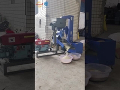 22 pk Dieselmotor Commerciële rijstmolen 800 kg per uur